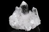 Clear Quartz Crystal Cluster - Brazil #237850-1